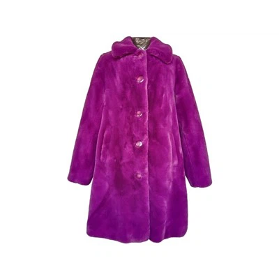 مانتو زنانه قد وسط خز مصنوعی